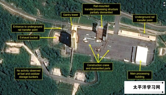 VOAӢNorth Korea Appears to Take Apart Missile Launch Area